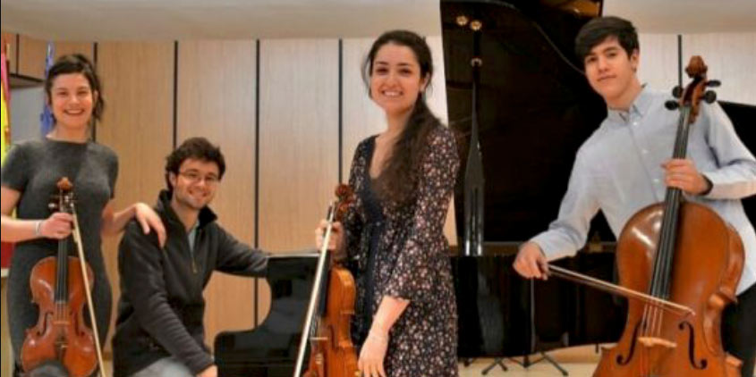 Cuarteto de cuerda y piano. Sala Eutherpe. León León Cultural